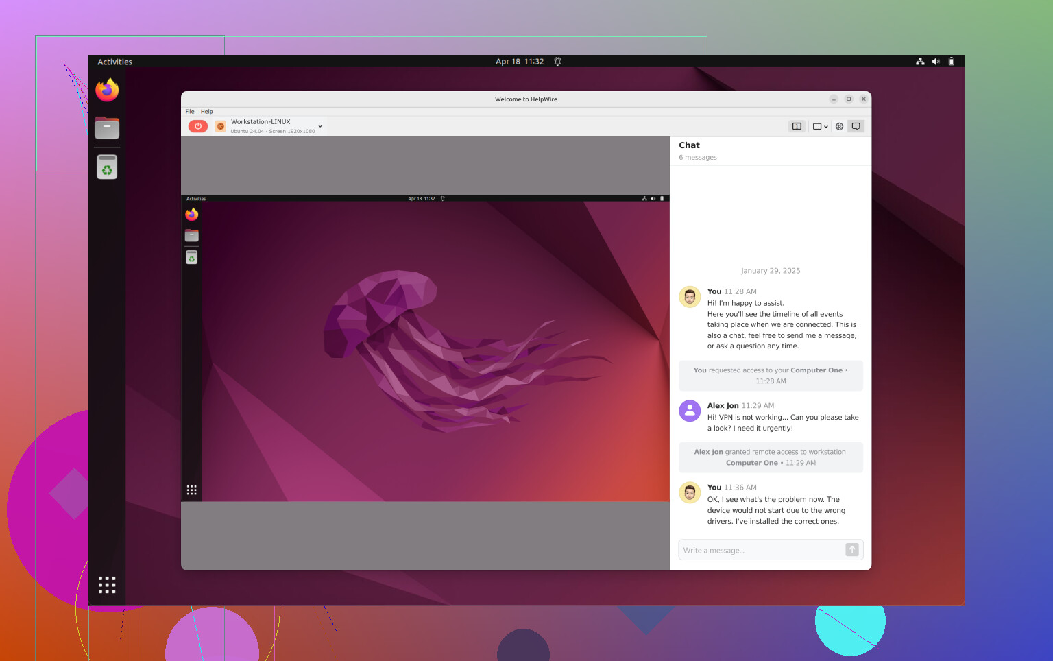 Whats the most secure way for system admins to access servers remotely?