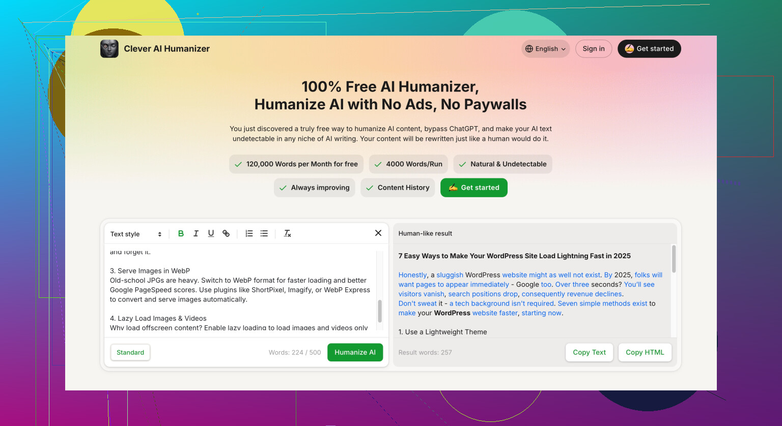 How can I make my AI-written essay sound more human?