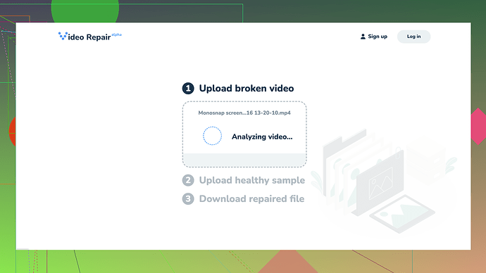 Clever Online Video Repair Screenshot